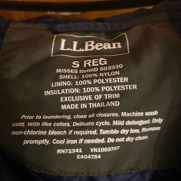 L.L. Bean Quarter Zip-Up Jacket - Picture 7 of 8